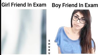 Girls VS Boys "Friend In Exam" funny moments | Funny Video | Fun wala