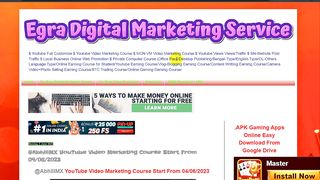 How To Quick Index Egra Digital Marketing Website on Bing Search Console