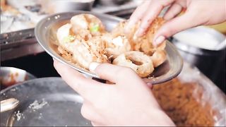 Street food. Golgappay