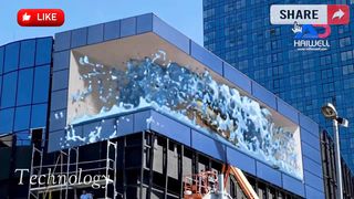 How to Design and Make  Eye 3D LED Screen Video