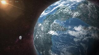 Satellite video scene