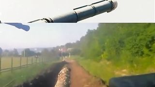 В БЕЛГОРОДСКА  ОБЛАСТ ВЛЕЗЕ БРОНЕТЕХНИКА