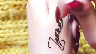 Beautiful mehndi arts
