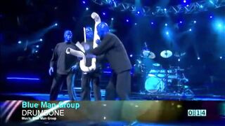 Play on plastic pipes.Drumbone (Melodifestivalen).