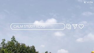 Study Vlog | productive, studying, aesthetic