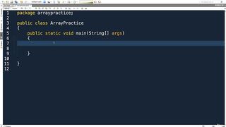 1D Array in Java