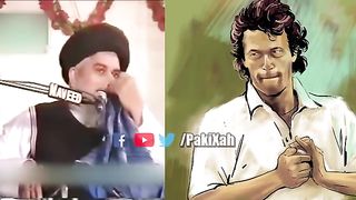 Maulana Khadim Rizvi vs Imran Khan _ PakiXah.