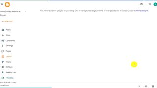 How To Online Gaming Created Blogger Website Full Customize with Settings