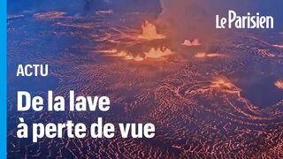 Les images époustouflantes de l'éruption du volcan hawaïen Kīlauea