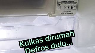 Defros kulkas LG Inverter