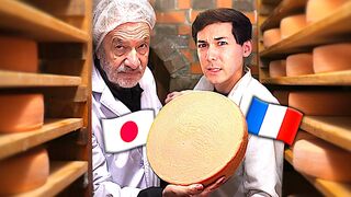 J'emmène un vrai fromager juger les fromages au Japon ???????? (feat @luisieraffineur )