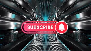 Dark night spaceship video