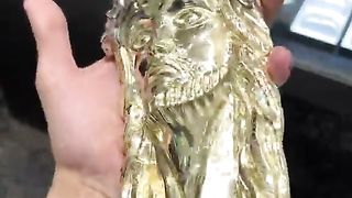 Biggest Real Gold Jesus Piece in Texas at Ijaz Jewelers