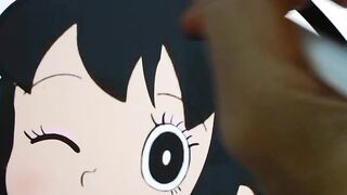 When Shizuka and Gian play cos together .