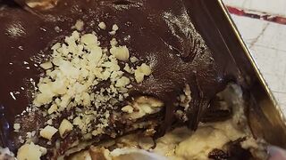 Nutella milk cake