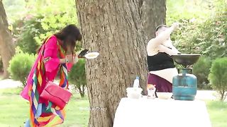 Fake food tasting prank