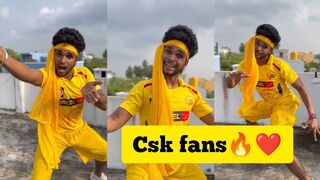 CSK Fans????????❤️Ipl 2023 _ Goutham _ Just for fun❤️ _ #trendingtheeviravadhi #csk #ipl2023.