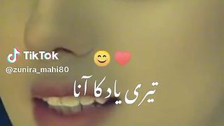 Teri yaad ka ana you follow me