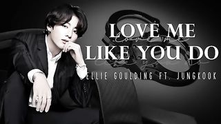 LOVE ME LIKE YOU DO - Ellie Goulding X Jungkook (AI Cover) - Lyric Video