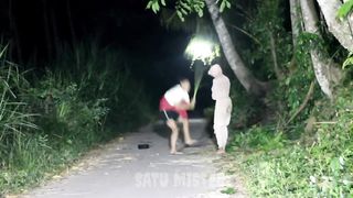 Prank Pocong lucu ngakak