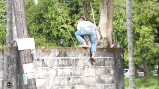 FAKE DOG BARK "PUBLIC PRANK" | Lakas nilang tumakbo 2
