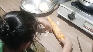 Today I will make it into bread and feed it