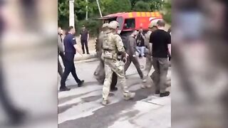 ЗЕЛИНСКИ ПОСЕТИ ПОТОПЕНИЯ ХЕРСОН