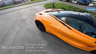 McLaren 720S INSANE *344km/h* No Speed Limit