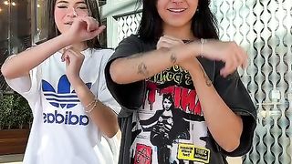 meninas dançando fofo