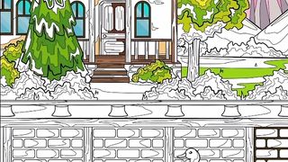 Painting a house
