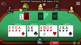 How To Play Junglee Rummy Online - How Play Rummy Online Game - Rummy Game Match Practice #4