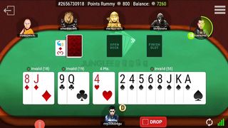 How To Play Junglee Rummy Online - How Play Rummy Online Game - Rummy Game Match Practice #6