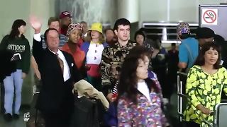 Mr bean and airport