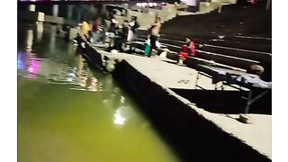 Enjoy river bank....