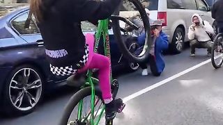 Villing in bicycle amazing