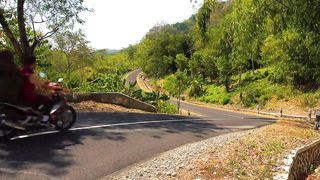 nature bike riding 4k video
