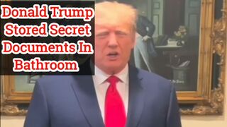 Donal Trump indicted and Trump stored secret documents in the bathroom