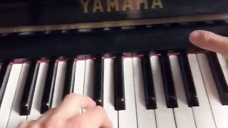 Family guy on piano