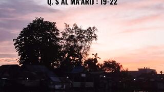 Surah Al Ma'arij ayat 19-22