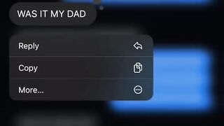 Told my bf someone sent me a video of him in the shower????