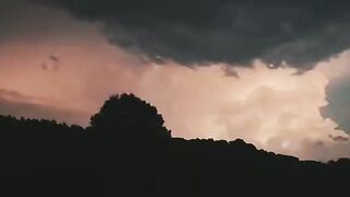 Thunder and lightning