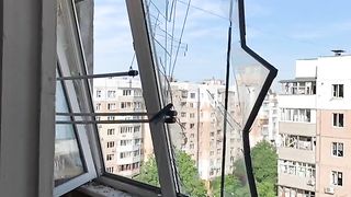 ОДЕСА  СЛЕД СНОЩНАТА  АТАКА