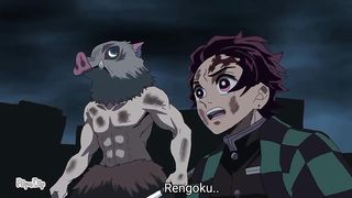 If Naruto was in demon slayer _ Naruto saves rengoku