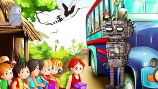 The Power of Team Work Urdu/Hindi Moral Story Cartoon