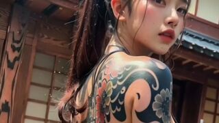 [AI 4k]/ Identity of a girlfriend. yakuza / lookbook. Video 2023