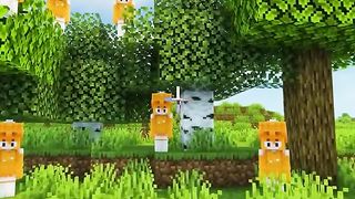 Oxy Clones help her BEAT MineCraft #shorts.