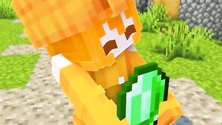 Hitting Minecraft Villagers be like #shorts/WorldOfSteve