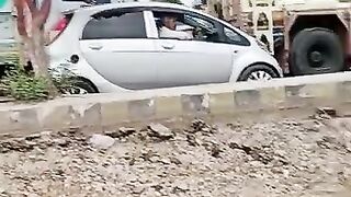 ٹریفک جام معمول بن گیا