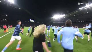 SCENE PENUH WAKTU EPIC saat Manchester City memenangkan Liga Champions UEFA BLUE MOON RISING_720p.