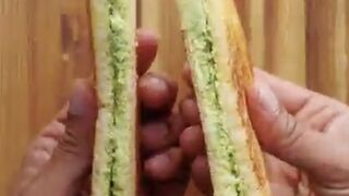 Cucumber raita sandwich recipe (subscribe please)